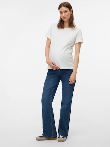 MAMALICIOUS Flared Jeans 'MLEDINA' in Blue