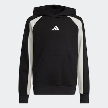 ADIDAS SPORTSWEAR - Camiseta deportiva en negro: frente