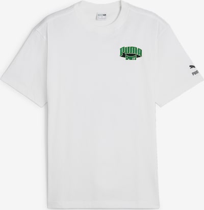 PUMA Performance Shirt in Green / Black / White, Item view