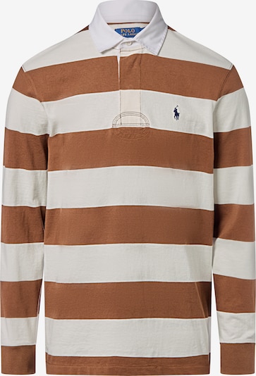 Polo Ralph Lauren Majica veličine S u bež / smeđa / bijela, Pregled proizvoda