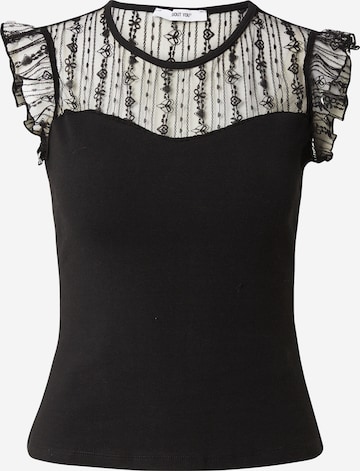 ABOUT YOU Top 'Nuria' in Black: front