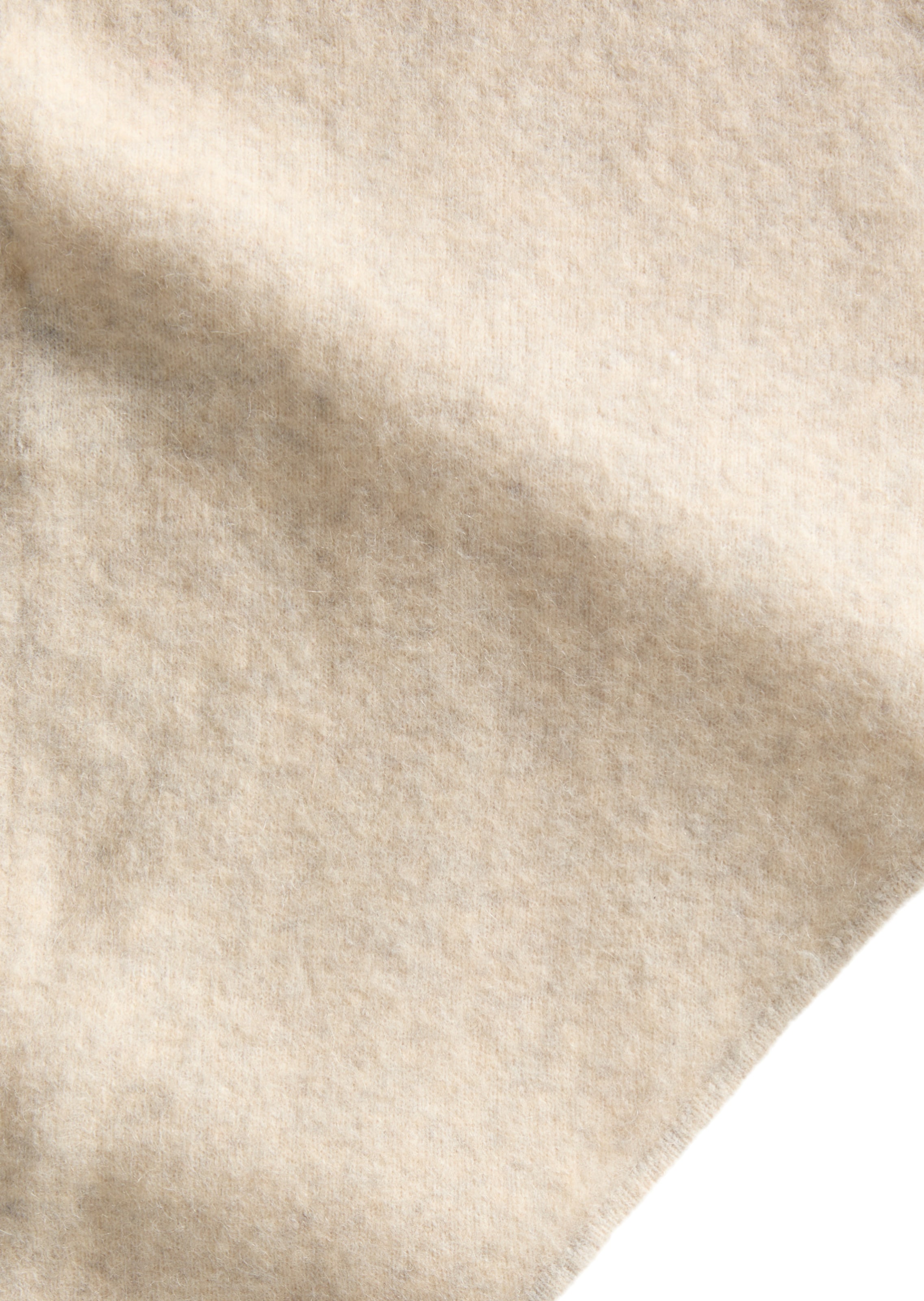Écharpe Marc O'Polo en beige : devant