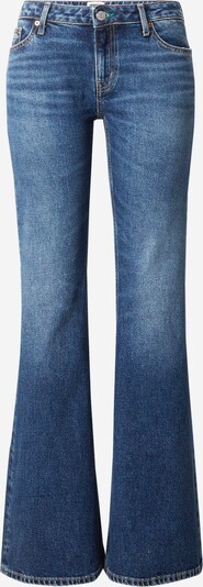 Tommy Jeans Traperice u plavi traper / svijetlo crvena / bijela, Pregled proizvoda