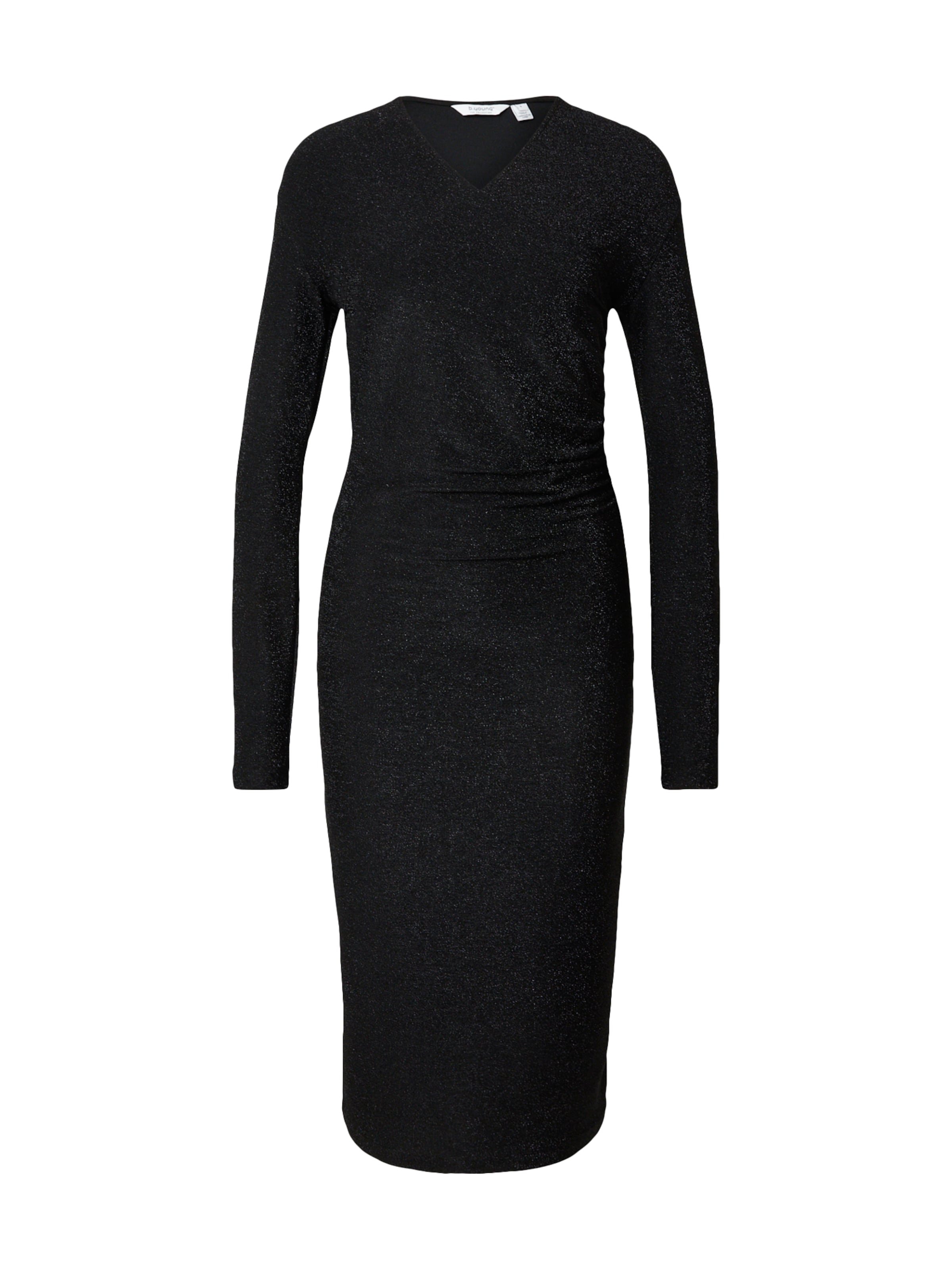 b.young - Vestido 'BY TACHA' en negro: frente