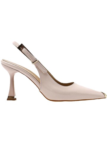 Décolleté sling 'Viona' di Limoya in beige