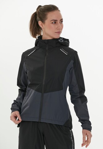 ENDURANCE Athletic Jacket 'Vanda' in Black: front