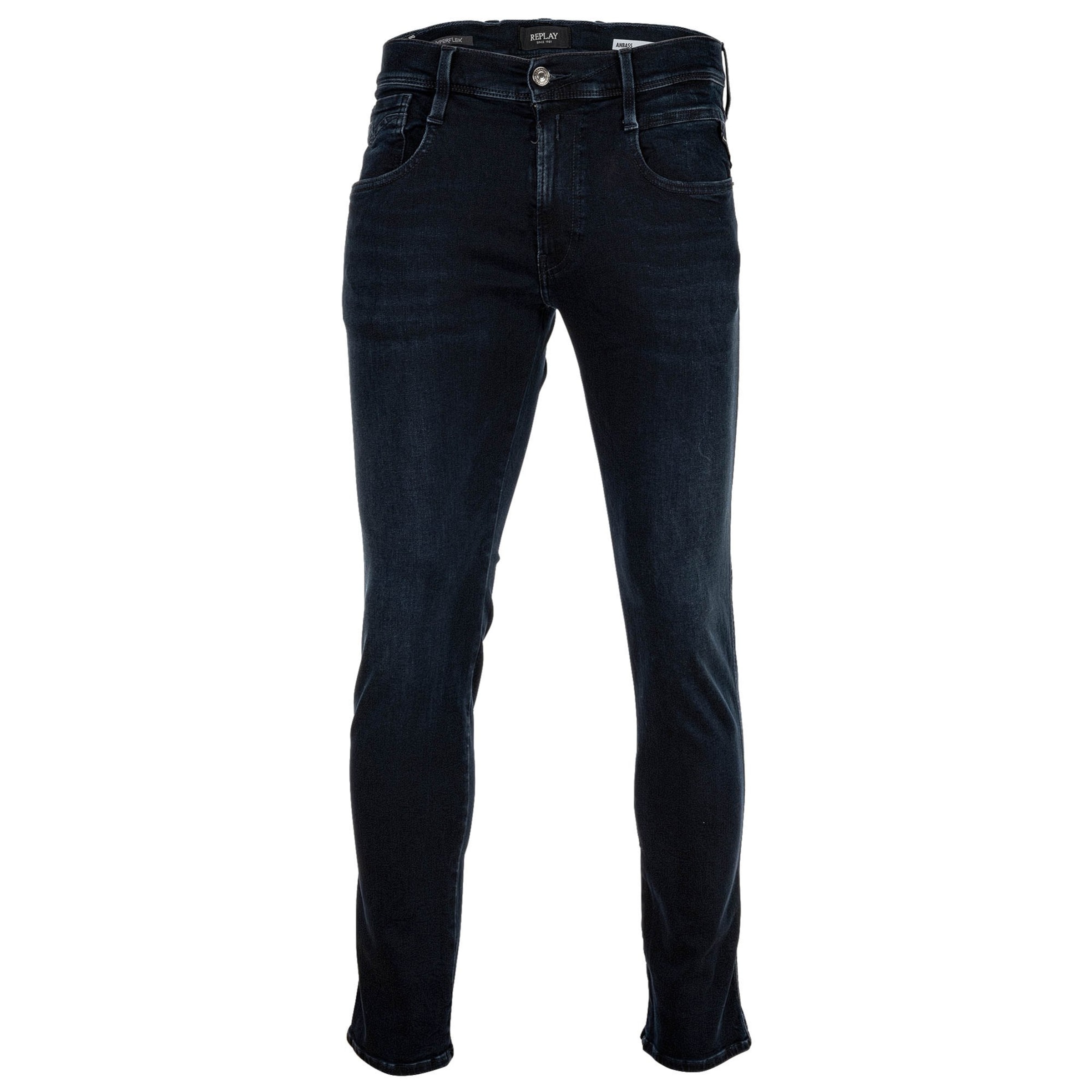REPLAY - Slimfit Vaquero 'Anbass' en azul: frente