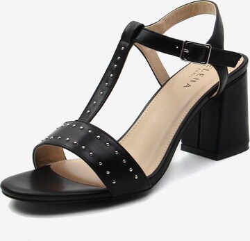 Celena Strap Sandals 'Carita' in Black: front