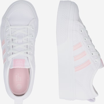 ADIDAS ORIGINALS Trampki 'Nizza Platform' w kolorze biały