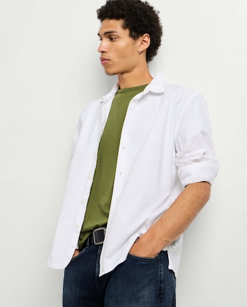 Pepe Jeans - Ajuste regular Camisa 'Randy' en blanco: frente