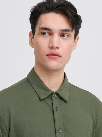 Casual Friday Kitsas lõige Triiksärk 'CFARTHUR', värv roheline