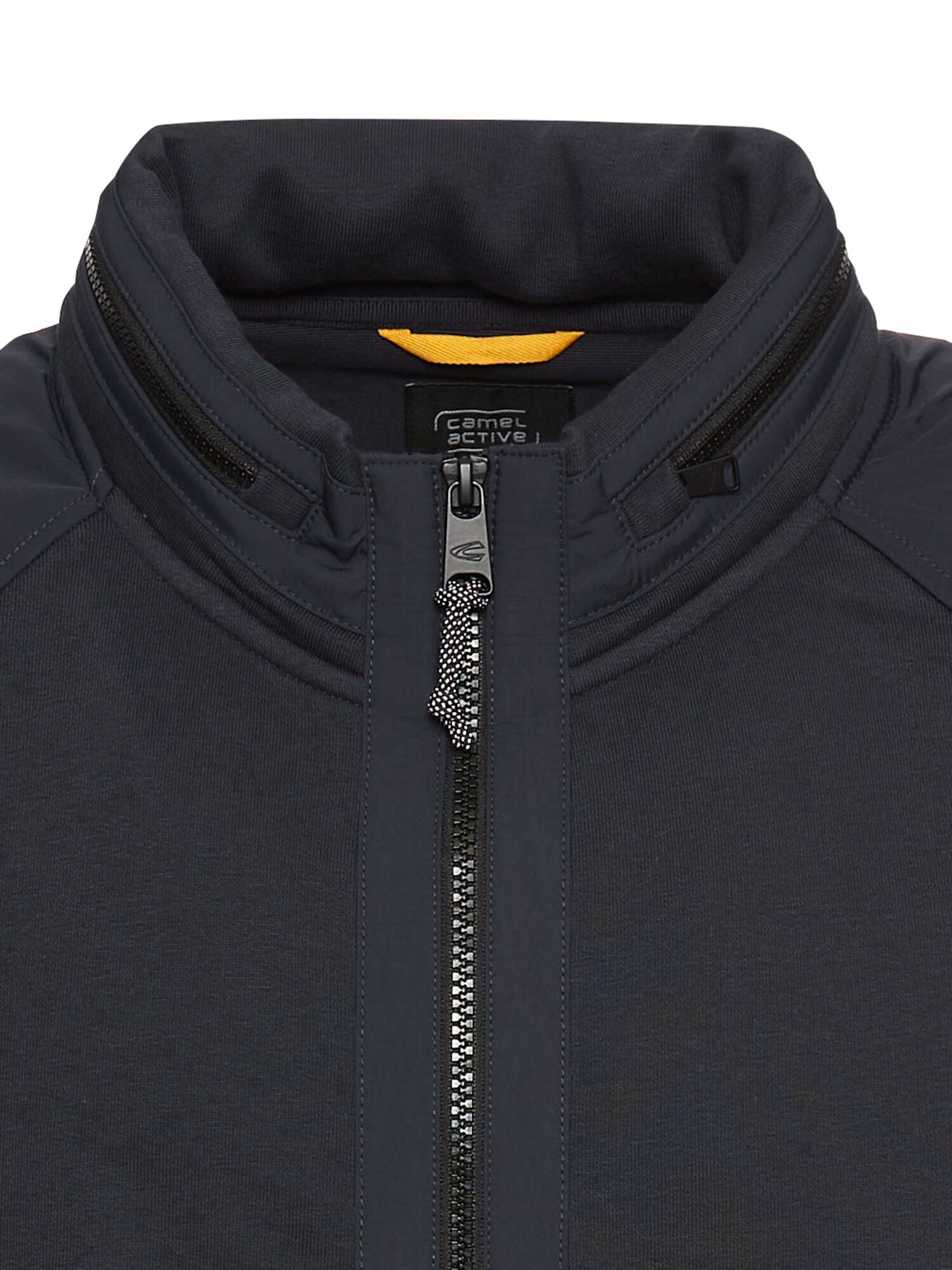 CAMEL ACTIVE Zip-Up Hoodie in Blue