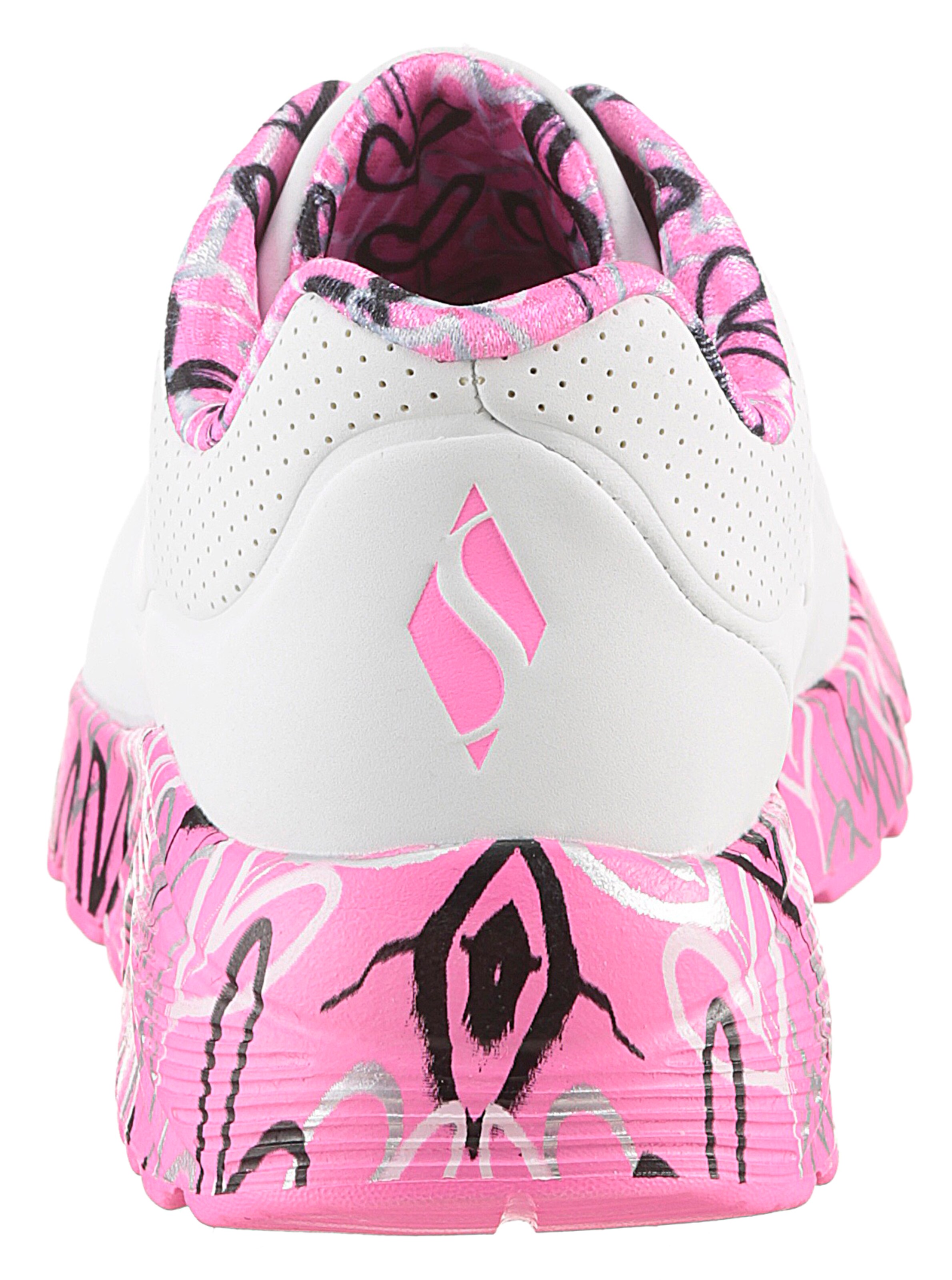 SKECHERS Sneaker 'Uno Lite - Lovely Luv' in Weiß