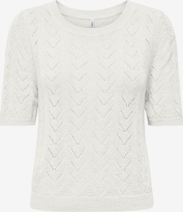 balta ONLY Megztinis 'ONLSUNNY': priekis