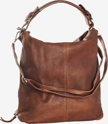 THINK! Handbag in Brown: front