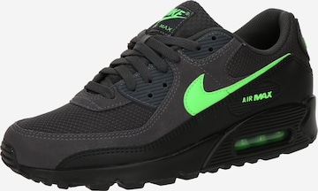 Baskets basses 'Air Max 90' Nike Sportswear en gris : devant