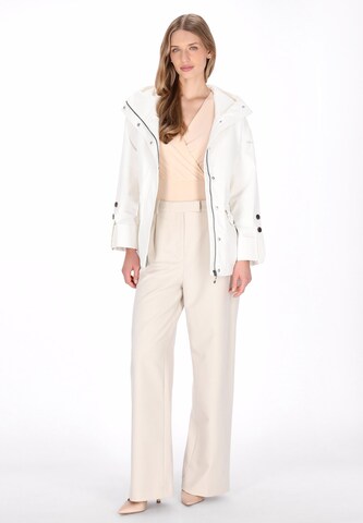 DreiMaster Klassik - Chaqueta de entretiempo en blanco