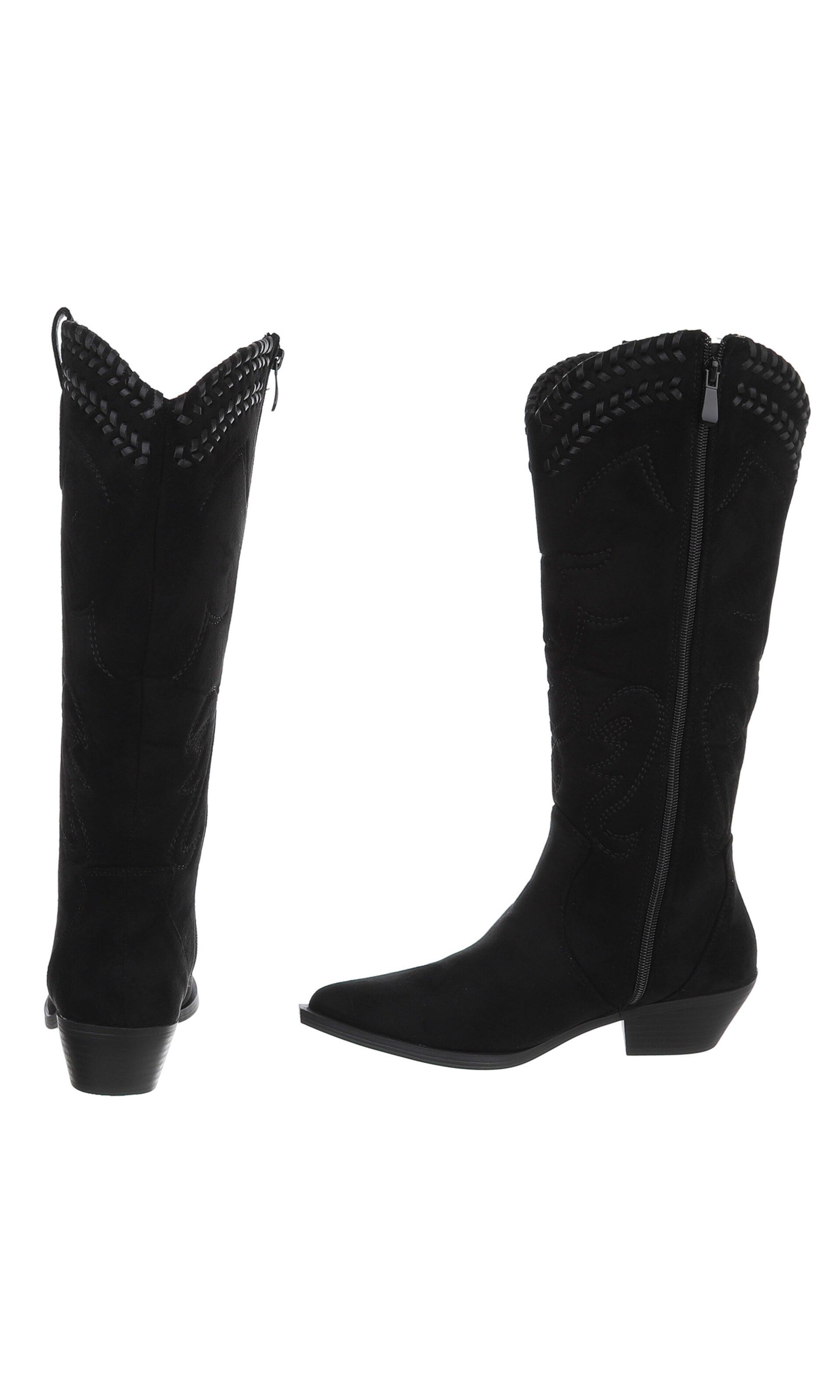 Ital-Design Stiefel in Schwarz