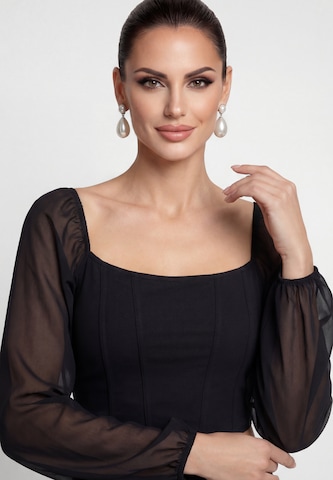 Chemisier faina en noir