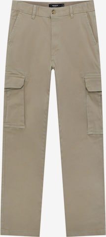 Pull&Bear Slimfit Cargobroek in Beige: voorkant