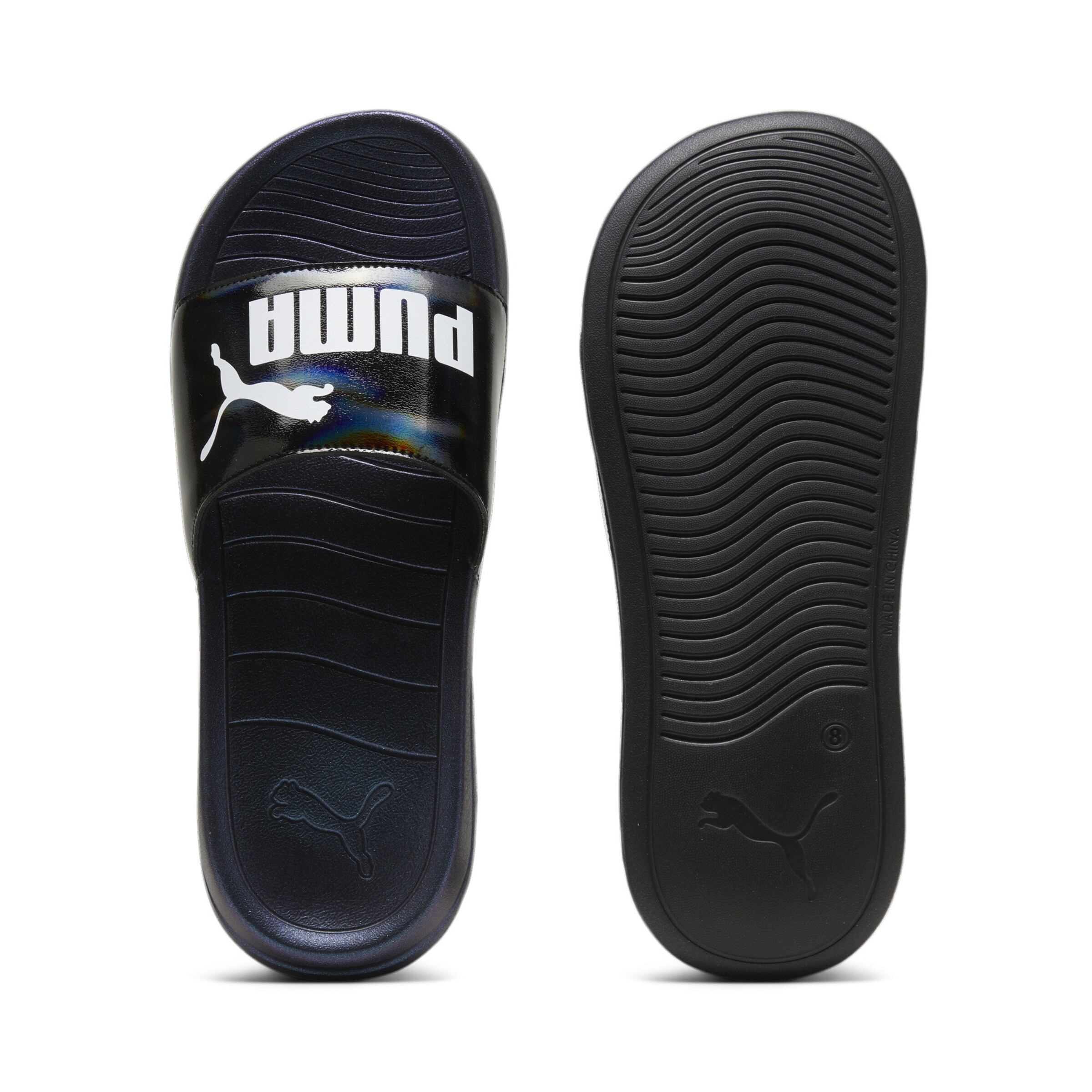 PUMA Beach & Pool Shoes 'Popcat 20 GirlPower' in Black