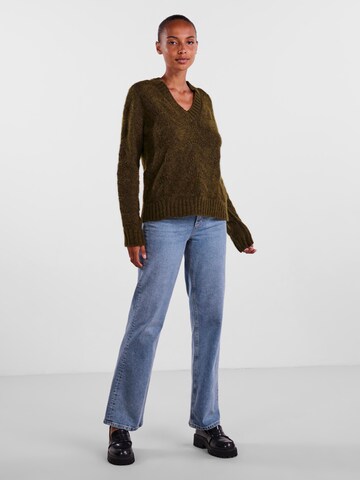 Pullover 'Bibbi' di PIECES in verde