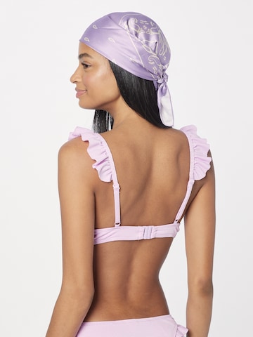 Hunkemöller - Balconette Top de biquíni em roxo