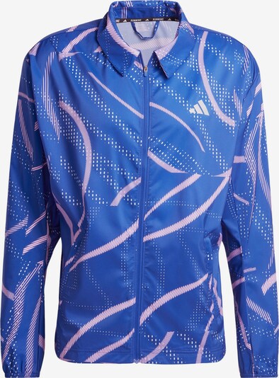 ADIDAS PERFORMANCE ' Break the Norm Jacket ' in blau / rosa / weiß, Produktansicht