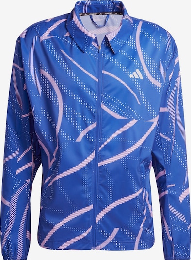 ADIDAS PERFORMANCE Veste de sport ' Break the Norm Jacket ' en bleu / rose / blanc, Vue avec produit