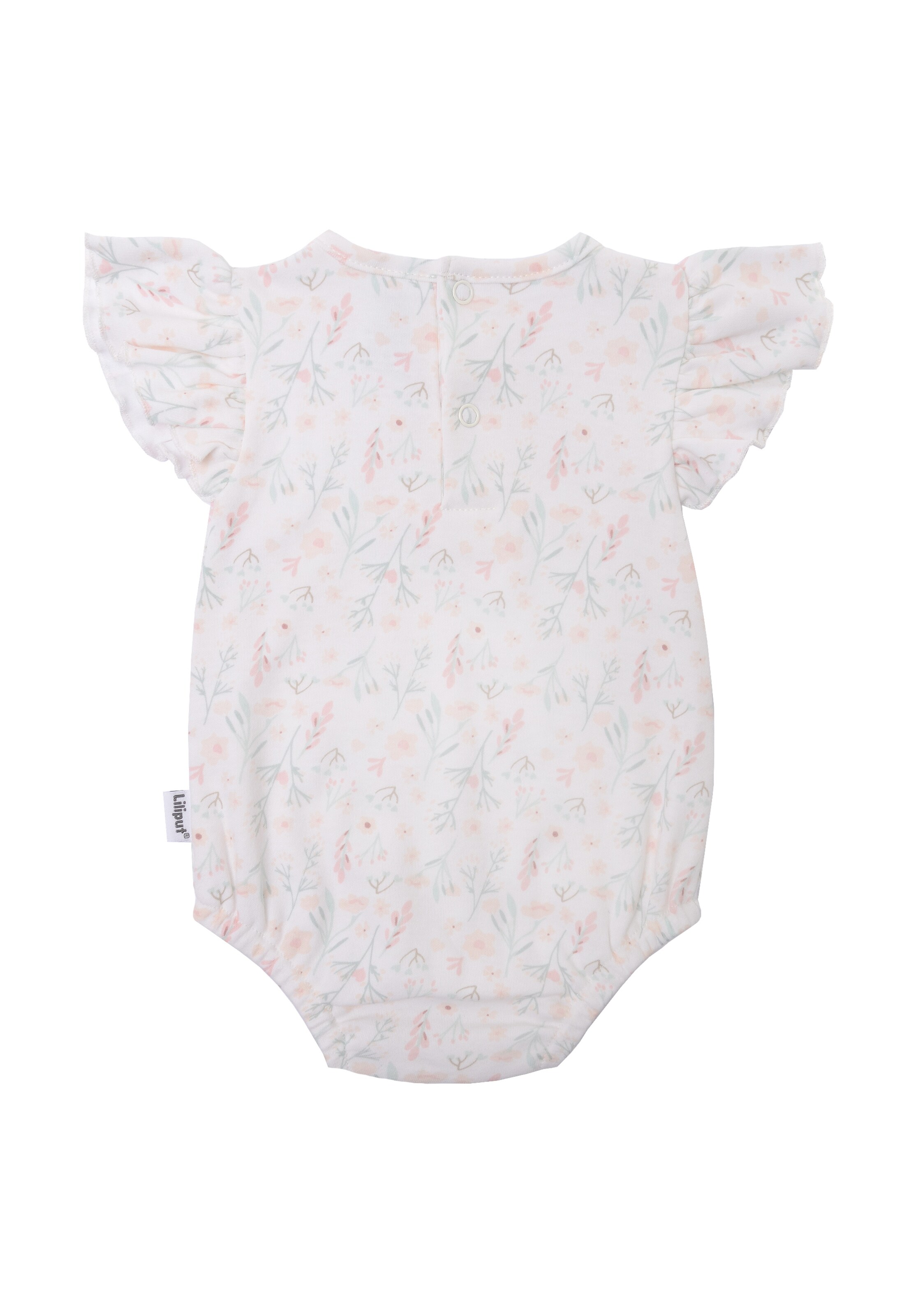 LILIPUT Romper/Bodysuit 'Blumen' in White