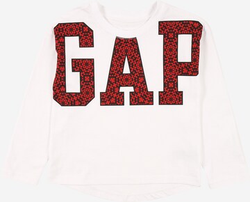 GAP Shirt in Wit: voorkant