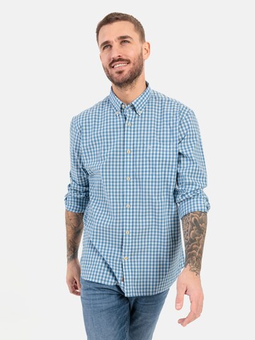 CAMEL ACTIVE Regular Fit Hemd in Blau