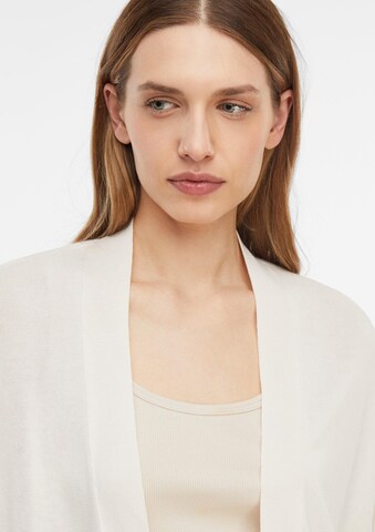 COMMA Knit cardigan in White