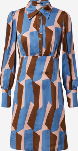 Robe-chemise Sisley en mélange de couleurs : devant