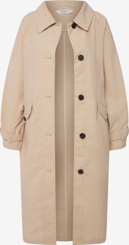 Studio Untold Between-Seasons Coat in Beige: front