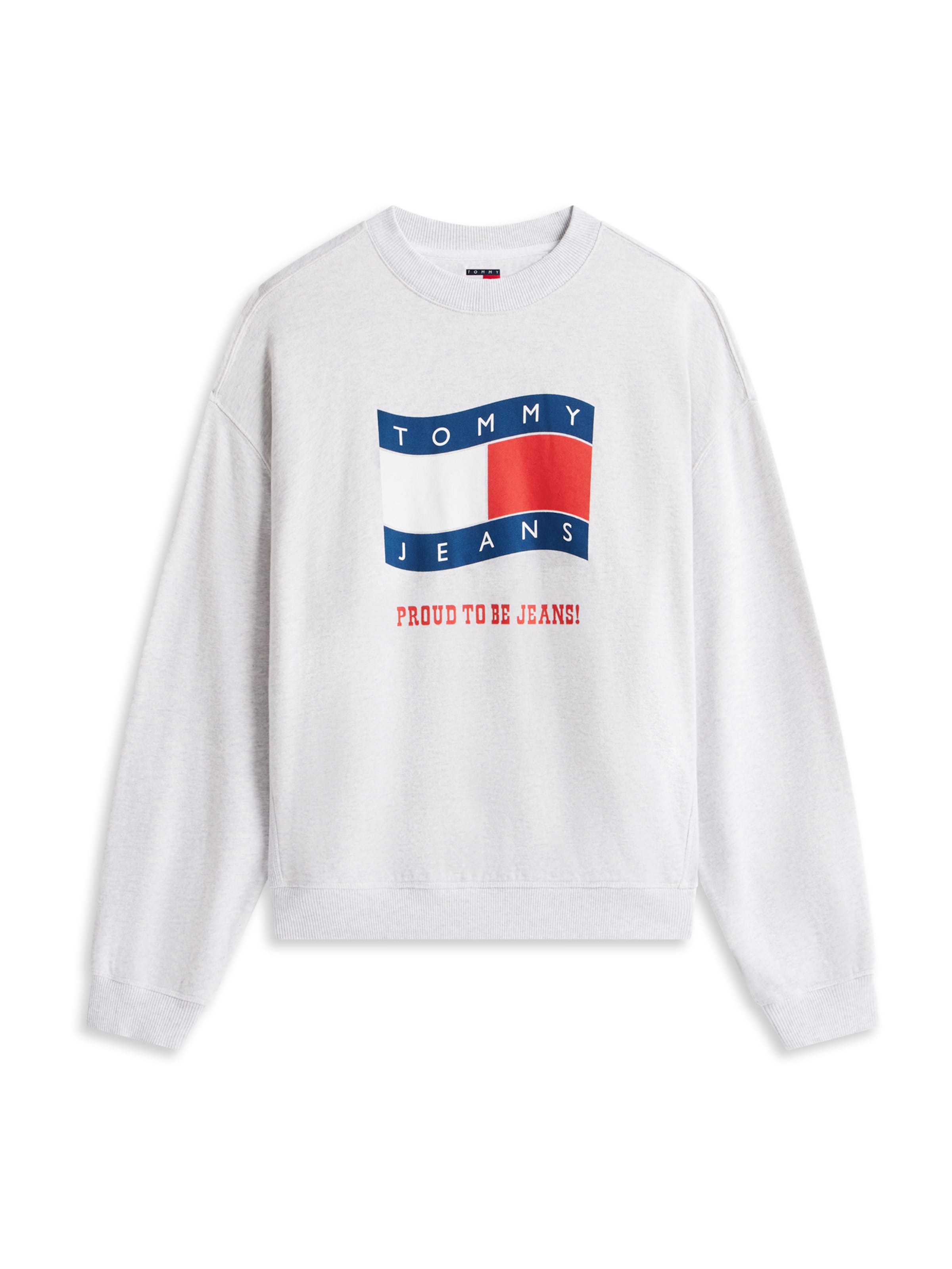 Tommy Jeans Majica '90S' | modra / siva / rdeča / bela barva, Prikaz izdelka