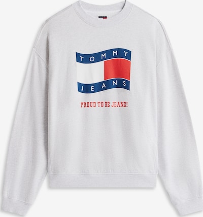 Megztinis be užsegimo '90S' iš Tommy Jeans, spalva – mėlyna / pilka / raudona / balta, Prekių apžvalga