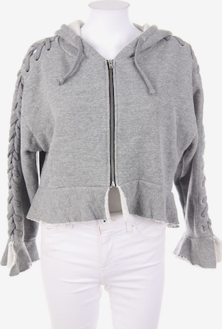 IRO Hoodie-Jacke XS in Grau: predná strana