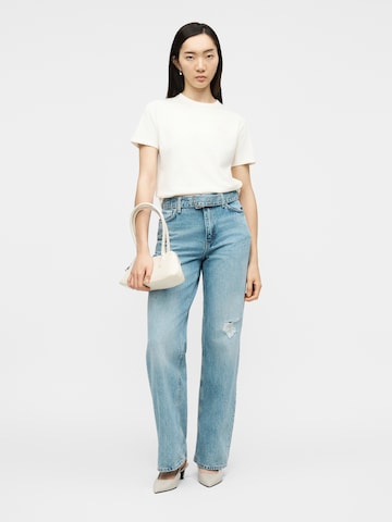 HUGO - Camisa 'Damacia_7' em branco