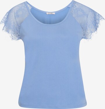 T-shirt Orsay en bleu : devant