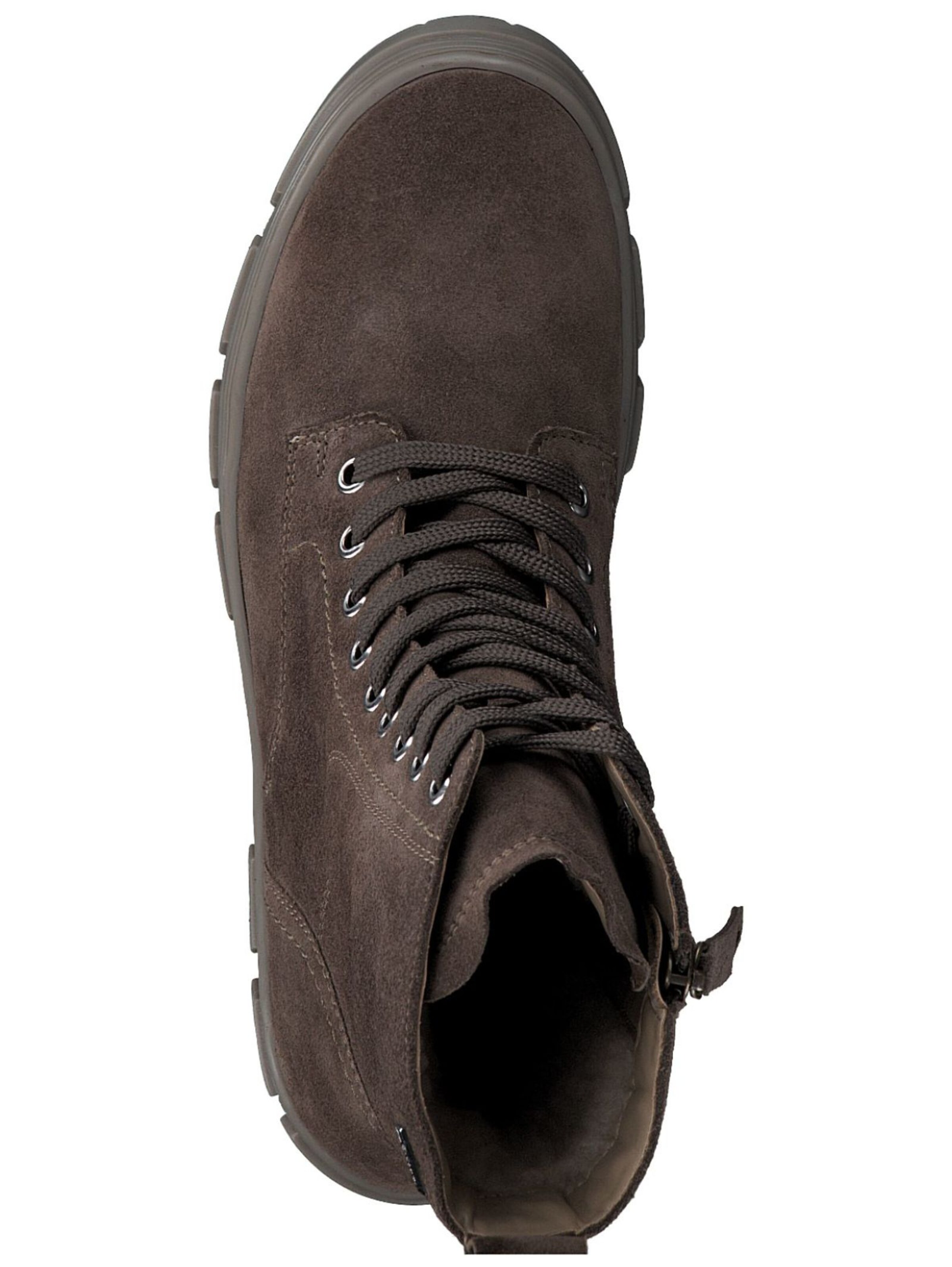 s.Oliver Schnürstiefelette in Grün