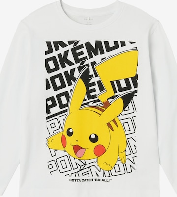 T-Shirt NAME IT en blanc : devant