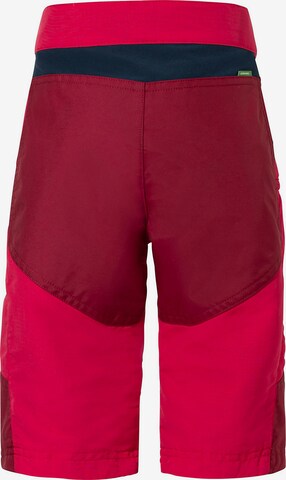 VAUDE Regular Outdoor Pants in Red