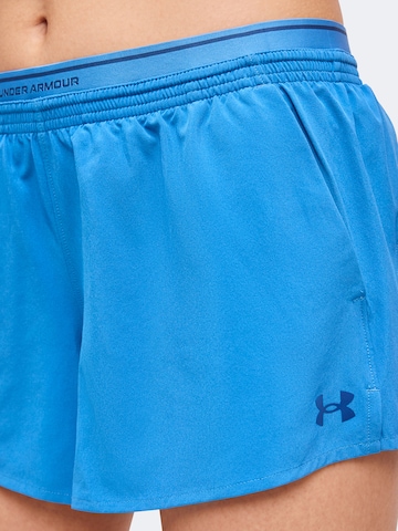Regular Pantaloni sport 'Vanish' de la UNDER ARMOUR pe albastru