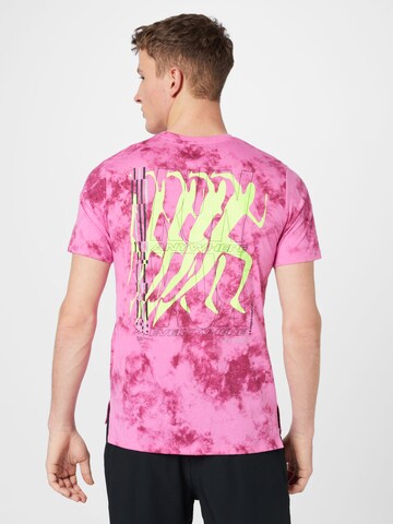 UNDER ARMOUR Sportshirt 'RUN ANYWHERE' in Pink