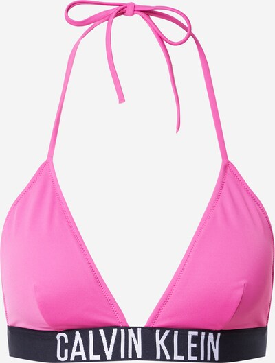 Calvin Klein Swimwear Top de bikini en fucsia / negro / blanco, Vista del producto