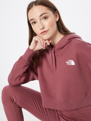 THE NORTH FACE - Sweatshirt em roxo