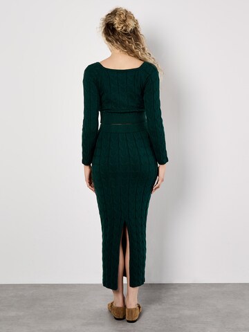 Pull-over ' ' Apricot en vert