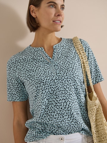 CECIL Bluse 'Lace Tunic' in Grün