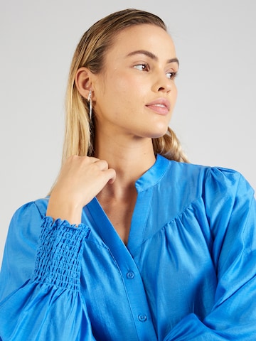 MSCH COPENHAGEN Bluse 'Kaliko Romina' in Blau